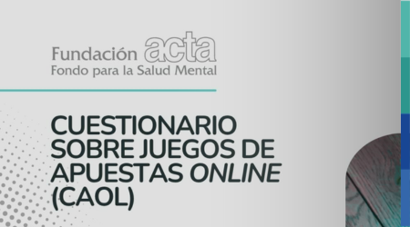 FUNDACIÓN ACTA PROMUEVE EL CUESTIONARIO CAOL